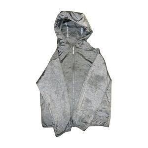 Pocketable Grey Zip Up Jacket Size 3-4Y